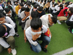 学校开展安全疏散演练，提升防震减灾能力